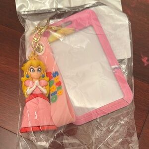 Nintendo Pink Keychain Accessory Princess Peach 🍑
